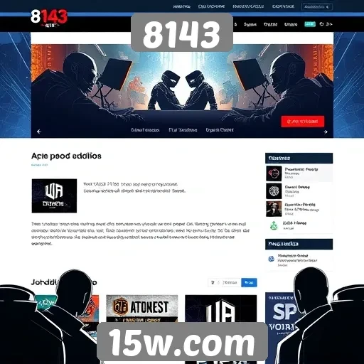 Como o site 8143 influencia a comunidade de gamers